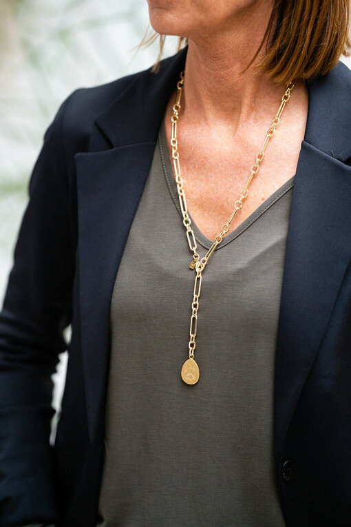 Necklace "ZOE BUDDHA" gold (IC06)