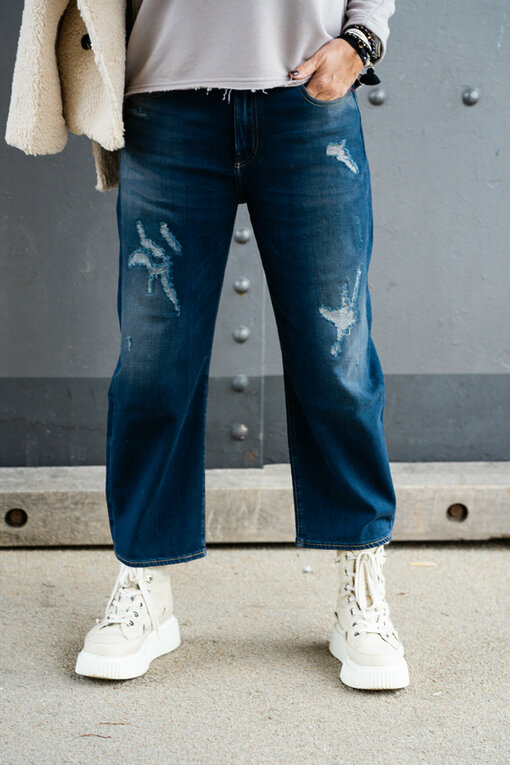 Jeans "YOANA" - heavy tucker blue (ER110)