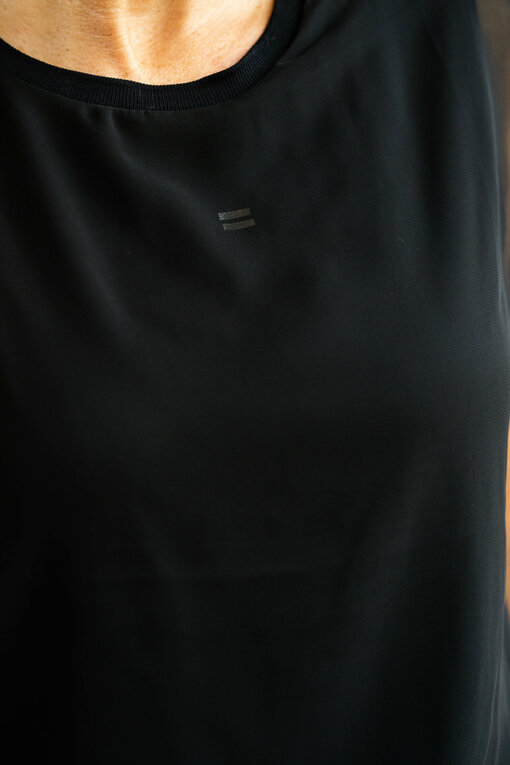 Double Layer Top "KAYLA" black (10D59)