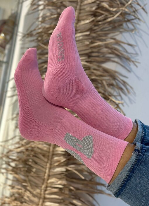 Sportliche Socken im Glamour Look "GELDA" (10D126)