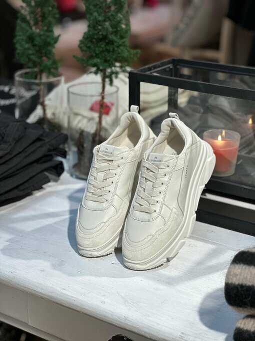 Low -Top Sneaker "AMY" - ivory (CPH09)