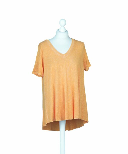 Kurzarm-Shirt "EMMA" vintage orange (BA29)