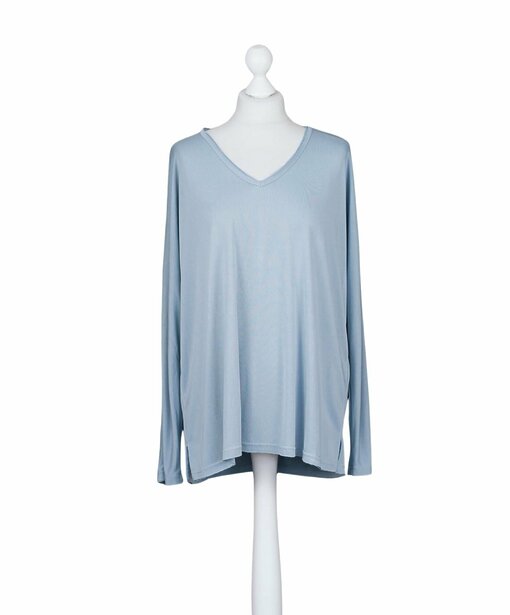 COZY WARE - Langarmshirt "TABEA" light blue (BA30)