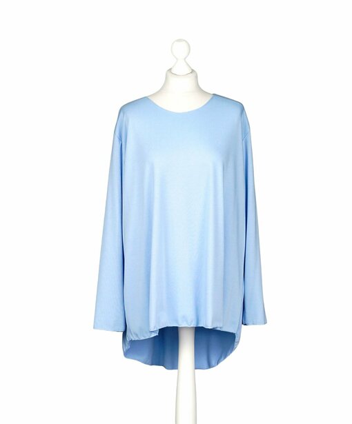 Basicshirt "ALMA XXL" hellblau (BA104)