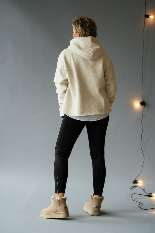 Scuba Fitted Pants “VERENA” (10D82) / Statement Hoodie “ELIN” (10D106)