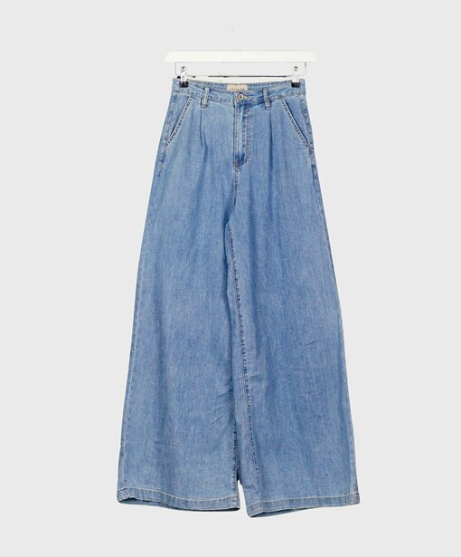 Leichte Jeans Wide Leg "AVERY" jeansblau (H03)