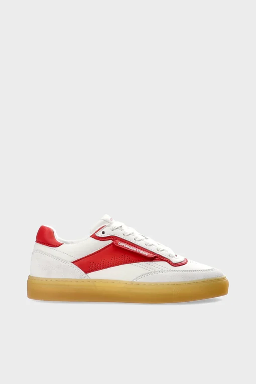 Low - Top Sneaker "AIKA" white/red (CPH23)