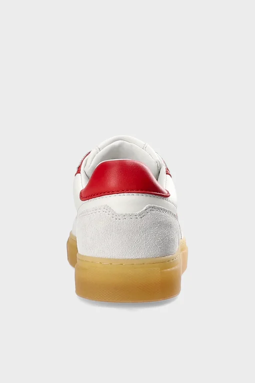 Low - Top Sneaker "AIKA" white/red (CPH23)