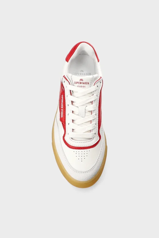 Low - Top Sneaker "AIKA" white/red (CPH23)