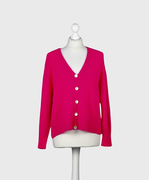 Lockerer Cardigan "TAMMI" pink (GW58)