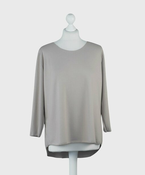 Basicshirt "KIMBERLY" taupe (BA84)