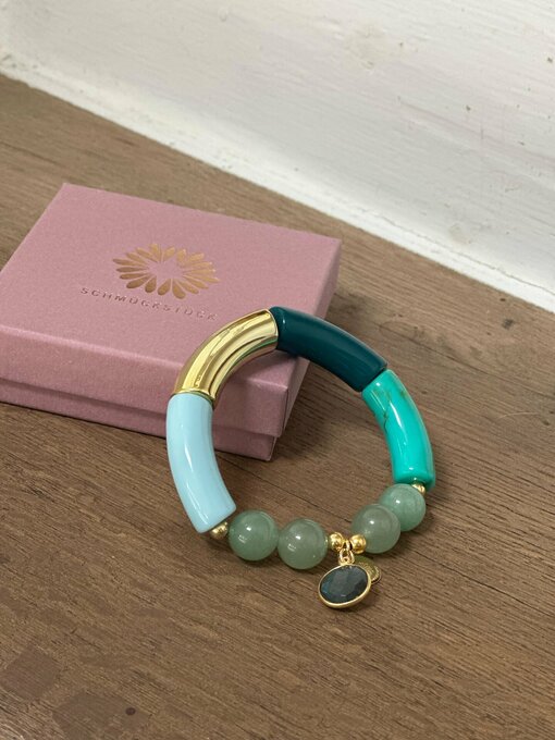 Armband "MIX GOLDEN BLUE" (SSK177)