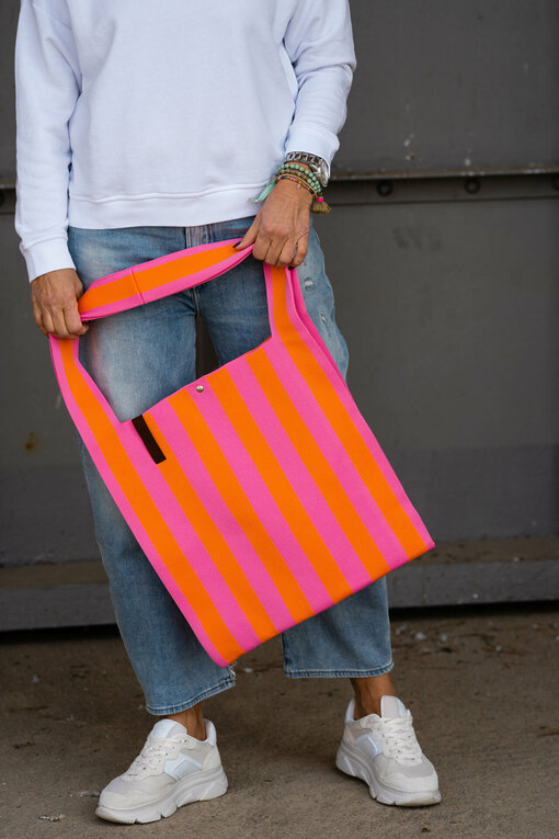 Cooler Shopper “LOIS” orange/fuchsia (LOT01)