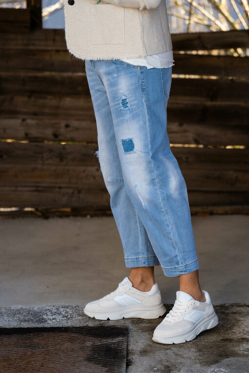 Jeans “NANCY” – jeansblau (H47)