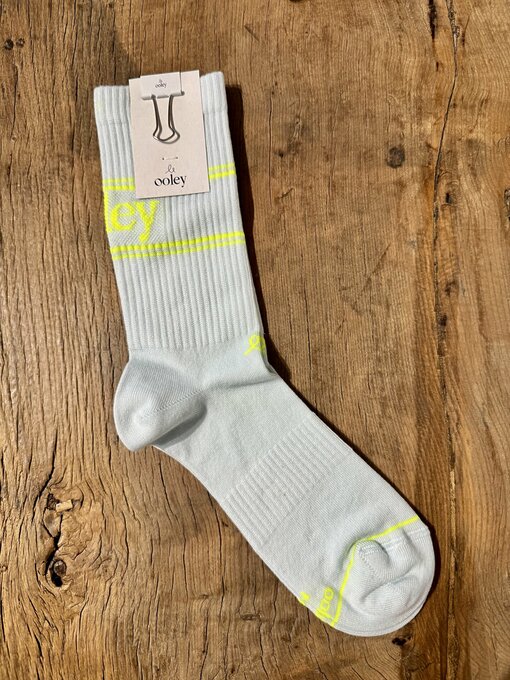 Stylische Socken "LOVE" pastel neon lemon (OOL04)