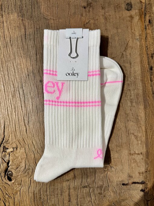 Stylische Socken "LOVE" pastel neon pink (OOL04)