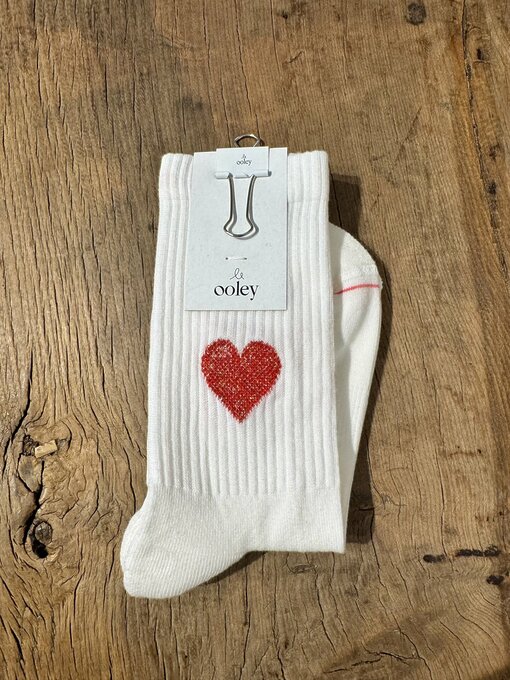 Stylische Socken "GLITTER LOVE" icon glitter love red (OOL01)