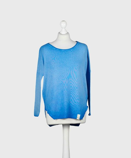 Legeres Langarmshirt "BENTE" blue (CC35)