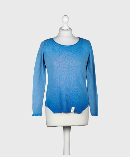 Weiches Langarmshirt "AVA" blue (CC20)