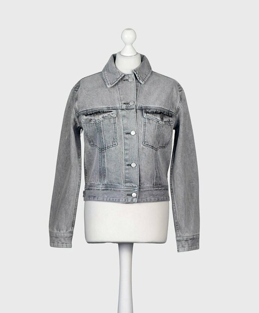 Kurze Jeansjacke "ABIGAL" spring grey (WB06)