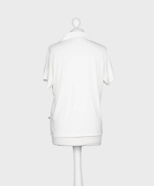 Blusen Kurzarmshirt "YAISA" offwhite (HL05)