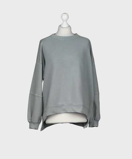 Cooler Sweater "MARCELLA" hellgrau (GW16)