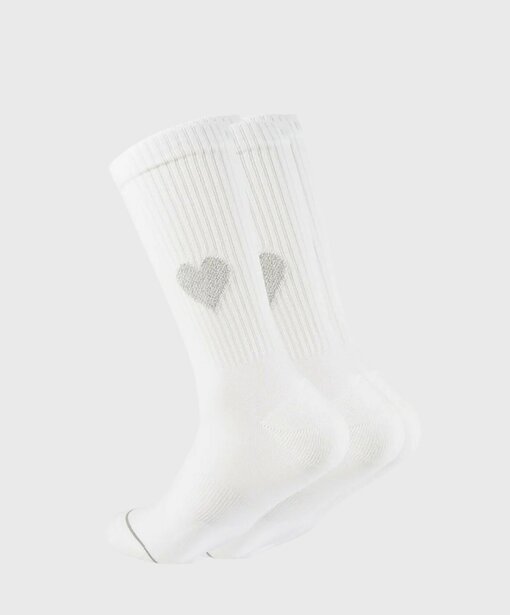 Socken "GLITTER LOVE" icon glitter love silver (OOL01)