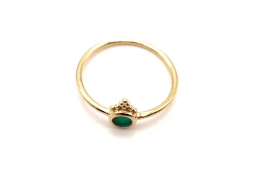 Ring "TINY GREEN" (SSK156)