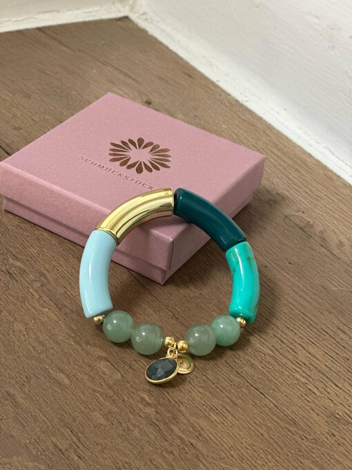 Armband "MIX GOLDEN BLUE" (SSK177)